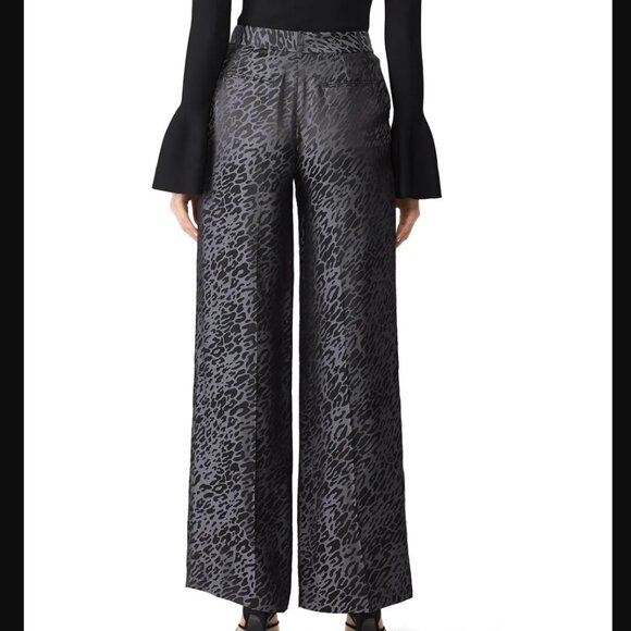 Equipment- Animal Print Flare Pants- sz. 4 - Picture 3 of 16